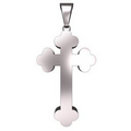 Sterling Silver Cross Pendant, 3/4" X 1.7mm Sterling Silver Cross Pendant, 3/4" X 1.7mm Sterling